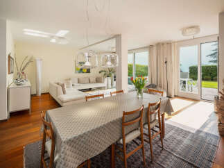 This stunning property boasts a bright and airy dining area, perfect for hosting gatherings.