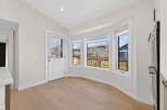 This stunning property boasts a bright and airy kitchen with a beautiful bay window, perfect for enjoying natural light.