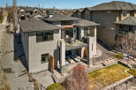 This stunning modern home boasts a sleek design and luxurious features.