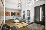 Step into luxury with this stunning entryway.