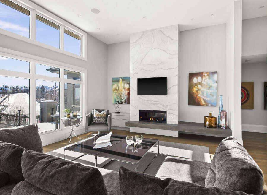 Experience luxury living in this stunning modern home.