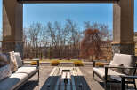 Enjoy the outdoors in style with this stunning patio space.