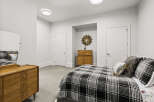 Step into this elegant bedroom, where modern design meets comfort.