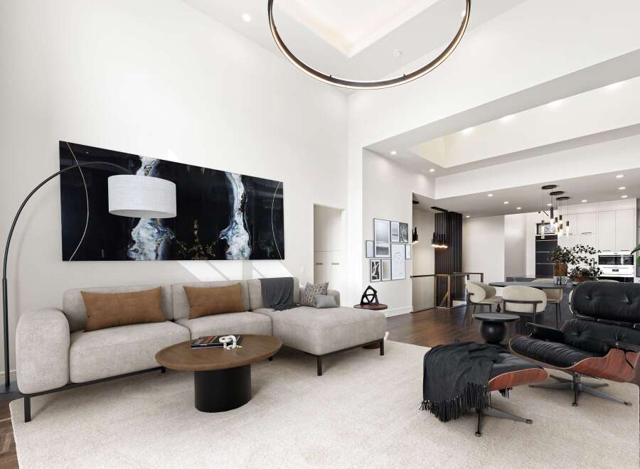 Experience luxury living in this stunning modern home.