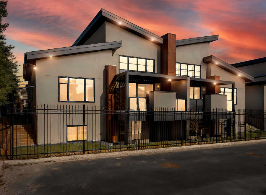 Discover modern living in this stunning property featuring contemporary architecture and sleek design.