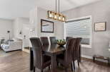 Step into this inviting dining room, perfect for hosting gatherings.