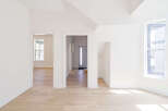 Step into this bright and airy home with pristine white walls and beautiful hardwood floors.