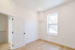 This bright and airy room features a modern design with clean lines and neutral tones.