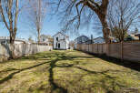 Discover the potential of this expansive backyard, perfect for creating your dream outdoor oasis.