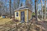 This charming property features a well-maintained shed, perfect for storage or a workshop.
