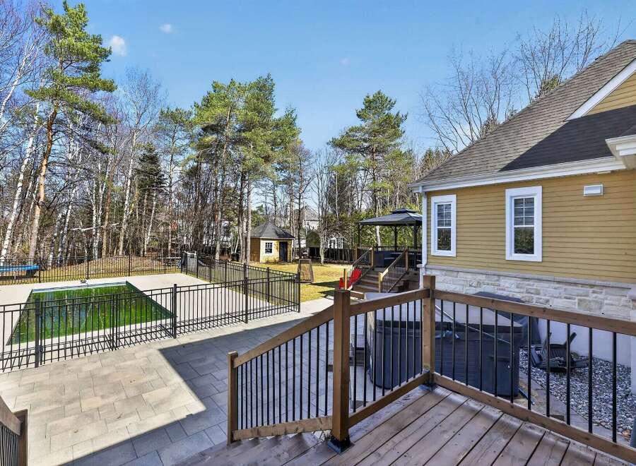 Enjoy outdoor living at its finest with this stunning property! Featuring a private pool, a spacious deck, and a gazebo, this home is perfect for entertaining or relaxing.