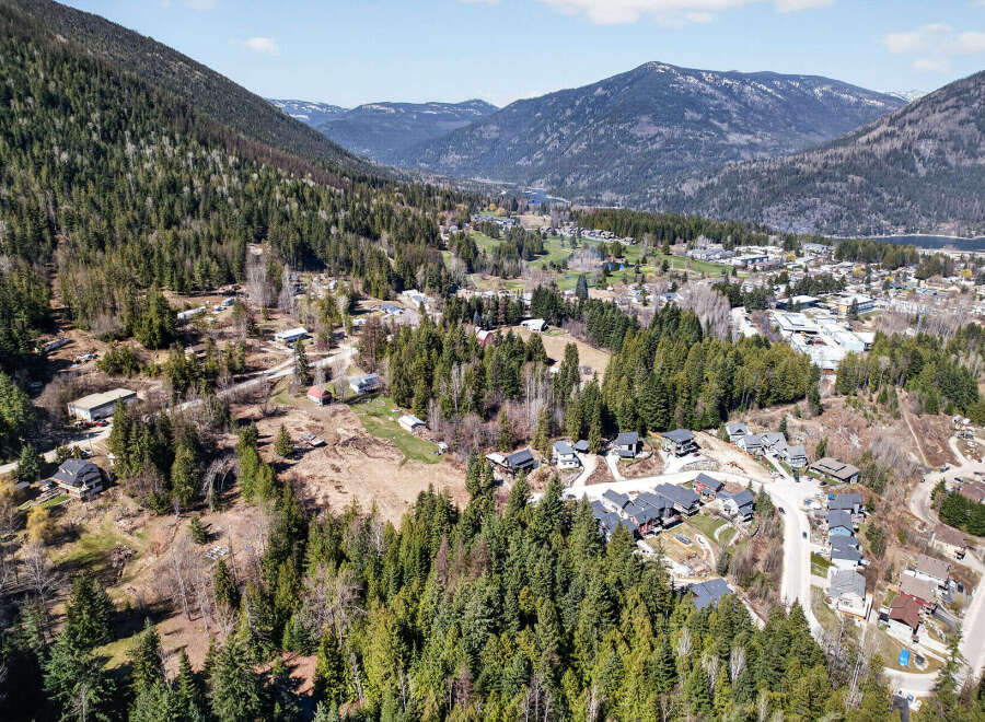 Nestled amidst the stunning mountain landscape, this property offers a serene escape.