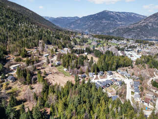 Nestled amidst the stunning mountain landscape, this property offers a serene escape.