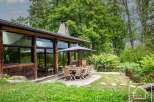 Discover a stunning property nestled in a serene natural setting.