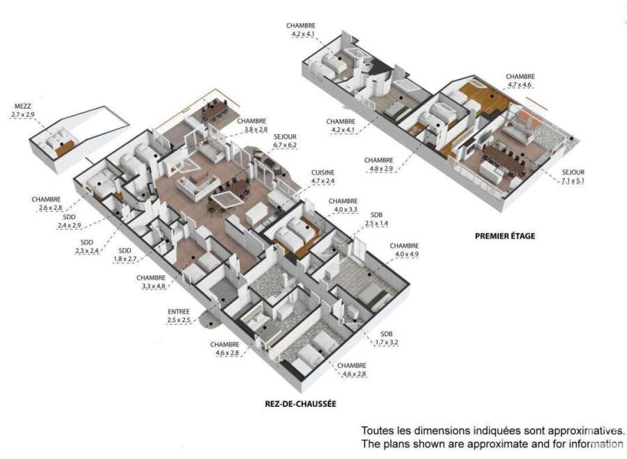 Discover this stunning property featuring a well-designed layout with multiple bedrooms and living spaces.