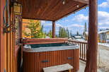 Enjoy the ultimate relaxation experience in this stunning property featuring a luxurious hot tub.