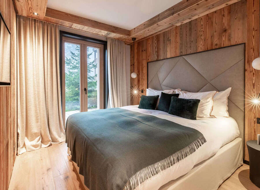 Experience luxury and comfort in this stunning bedroom.