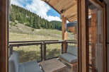 Experience breathtaking mountain views from this charming balcony, perfect for enjoying your morning coffee or evening relaxation.