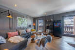 Experience the ultimate mountain retreat in this stylish living space.