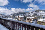 Enjoy breathtaking mountain views from this charming property.
