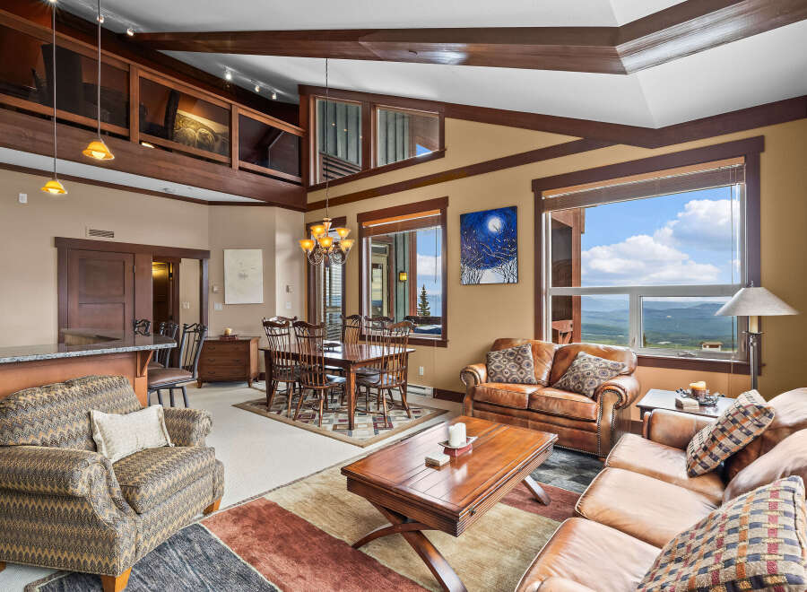 Experience luxury living in this stunning property, boasting a spacious and inviting interior.