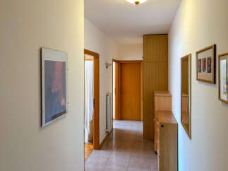Step into this inviting hallway, perfect for welcoming guests.