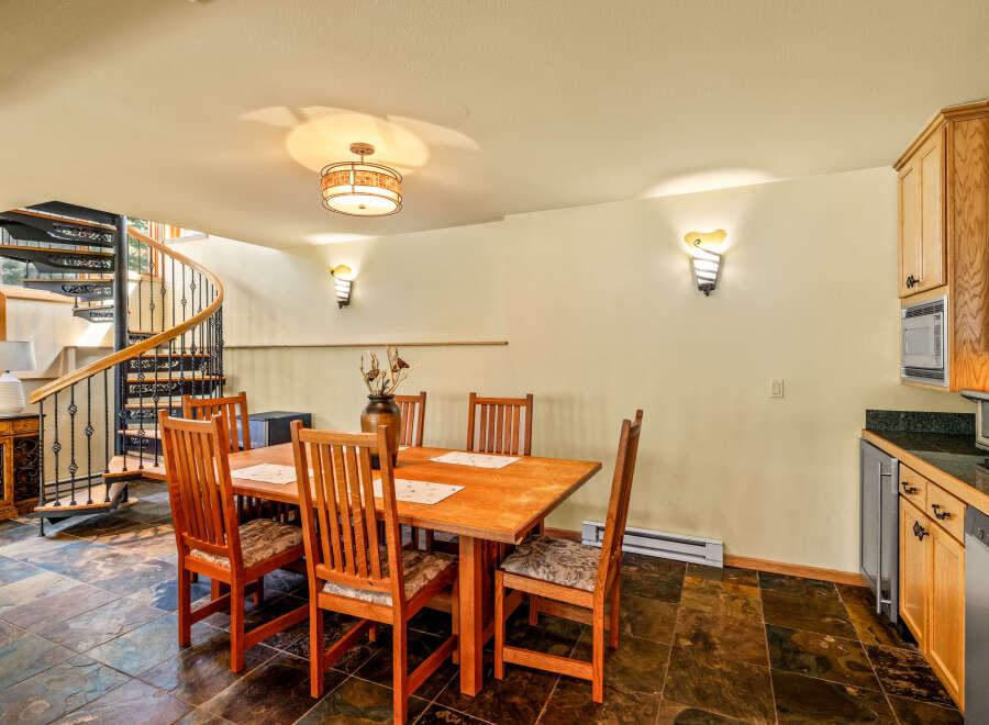 Step into this inviting dining area, perfect for gatherings and everyday meals.