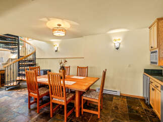 Step into this inviting dining area, perfect for gatherings and everyday meals.