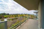 Enjoy breathtaking views from this stunning balcony.