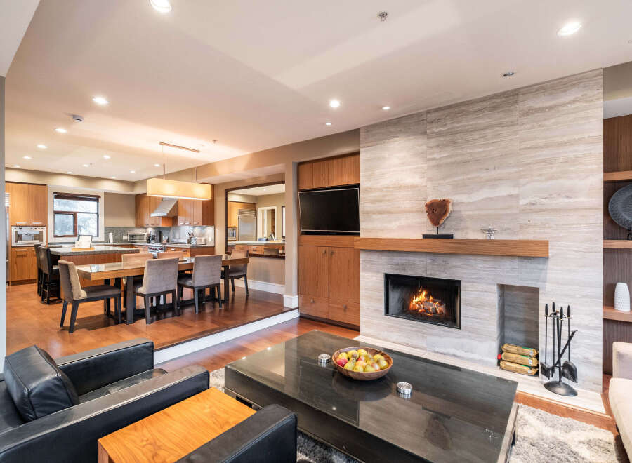This stunning property boasts a modern open-concept design, perfect for entertaining.