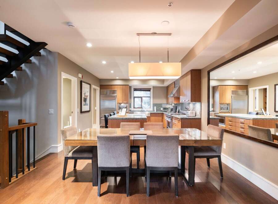 This stunning property boasts a modern open-concept design, perfect for entertaining.