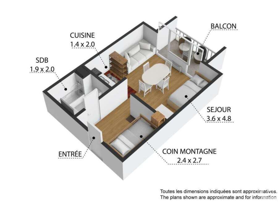 Discover this charming apartment featuring a well-designed layout.