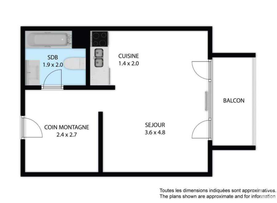 Discover a cozy apartment featuring a well-designed layout.
