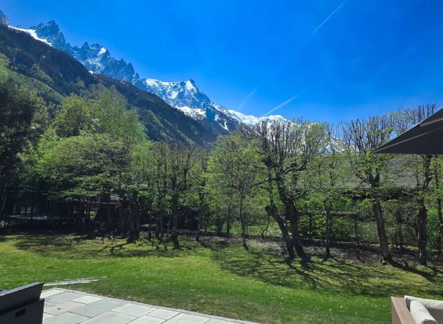 Experience breathtaking mountain views from this stunning property.