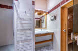 Step into a spa-like bathroom with this inviting space.