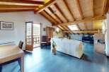 Discover the charm of this stunning property featuring a unique wooden beamed ceiling and a bright, airy living space.