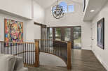 Step into luxury with this stunning property, featuring a grand entrance and exquisite architectural details.
