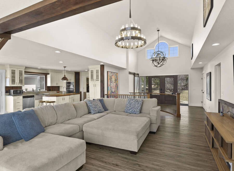 Step into luxury with this stunning home featuring a spacious open floor plan, perfect for entertaining.