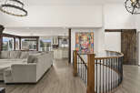 Step into luxury with this stunning property featuring a spacious living area and a modern kitchen.