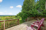 Enjoy breathtaking views from this stunning deck! This property features a spacious deck perfect for entertaining or relaxing.