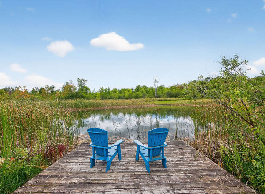 Escape to tranquility with this stunning waterfront property.