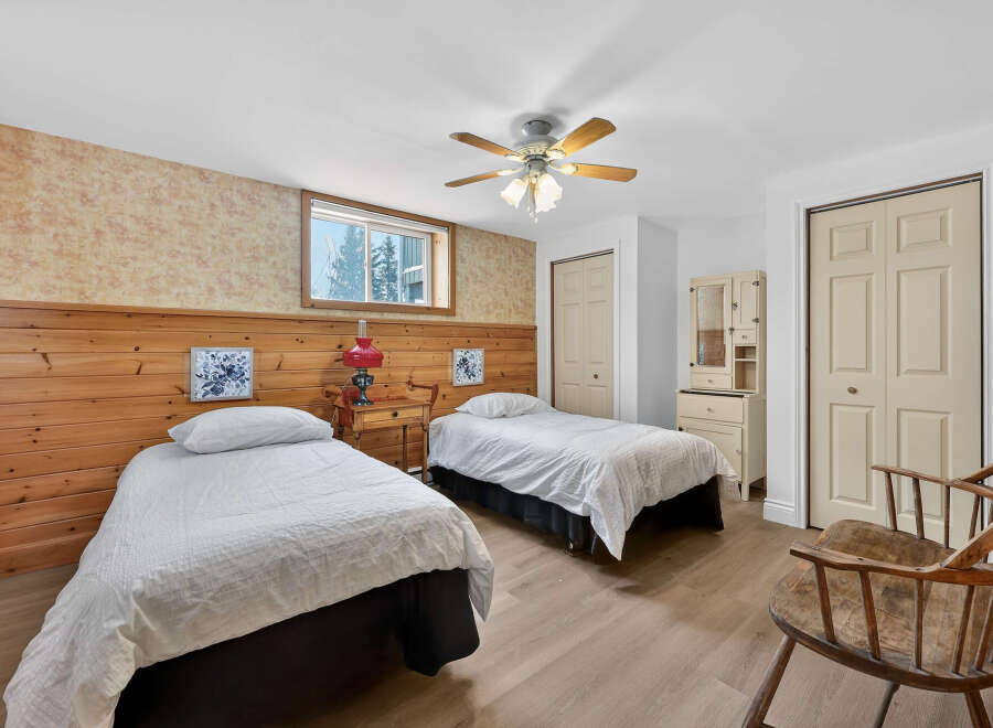 Discover the charm of this inviting bedroom, perfect for a cozy retreat.