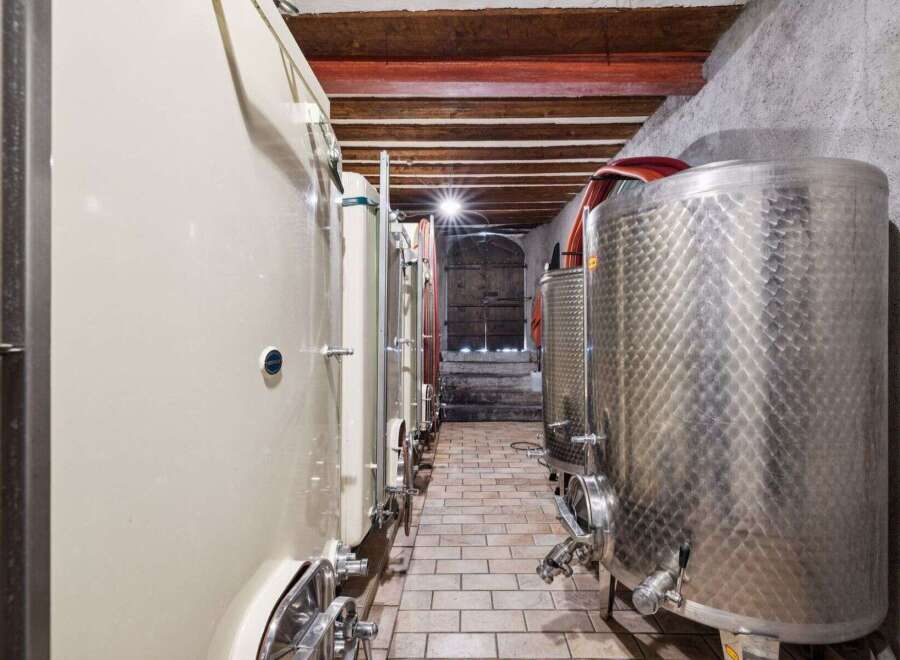 Explore this unique property featuring a wine cellar, perfect for enthusiasts and collectors.