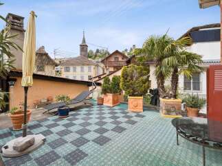 Enjoy breathtaking views from this stunning rooftop terrace.