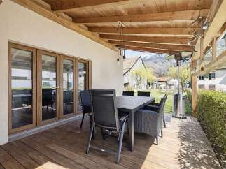 Enjoy outdoor living at its finest with this stunning patio.