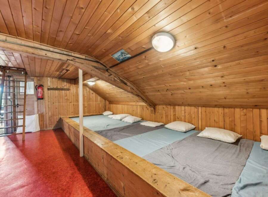 Discover a unique sleeping space in this charming property.