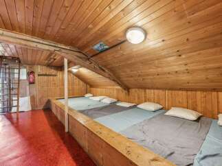 Discover a unique sleeping space in this charming property.