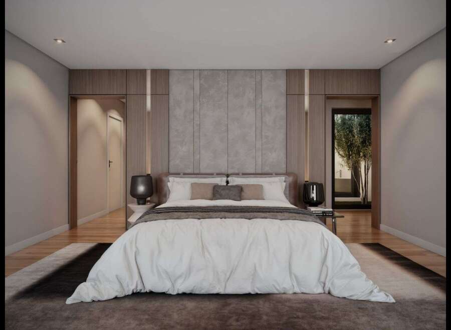 Experience luxury in this stunning bedroom.