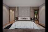 Experience luxury in this stunning bedroom.