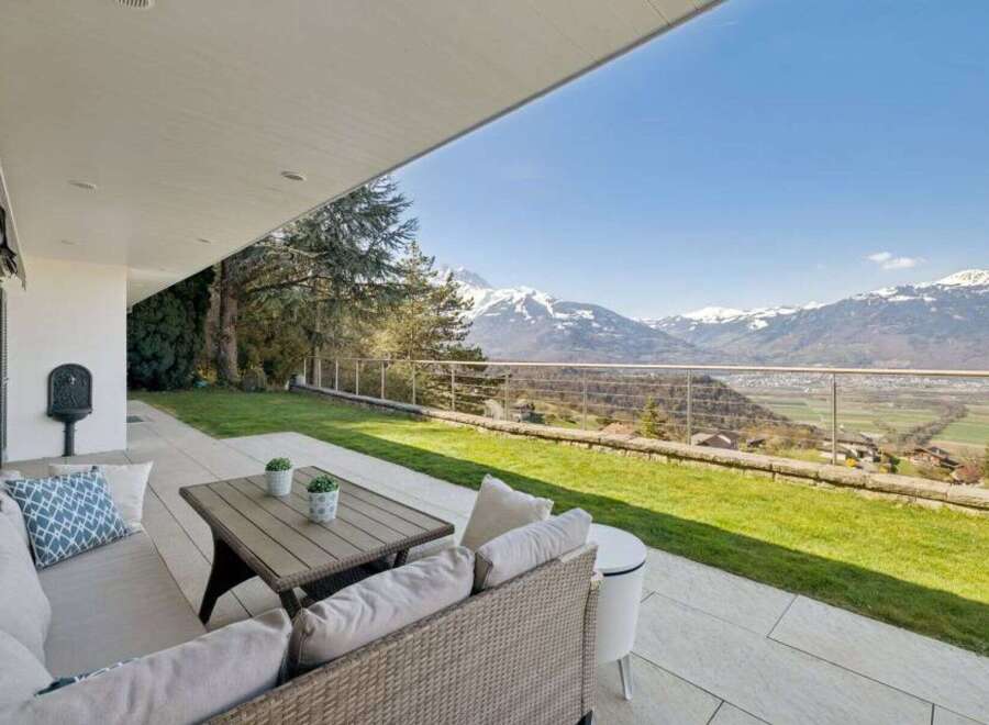 Experience breathtaking mountain views from this stunning property.